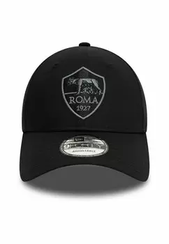 Бейсболка 9FORTY STRAPBACK TONAL AS ROMA New Era, черный