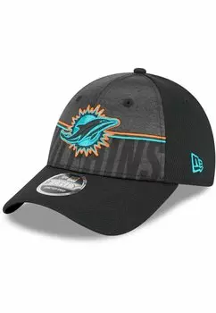 Бейсболка 9FORTY STRETCH TRAINING 2023 MIAMI DOLPHINS New Era, цвет black