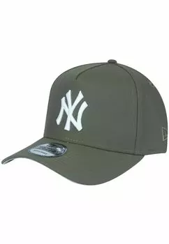 Бейсболка 9FORTY TRUCKER NEW YORK YANKEES New Era, цвет olive white