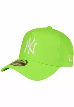 Бейсболка 9FORTY TRUCKER NEW YORK YANKEES New Era, цвет lime green