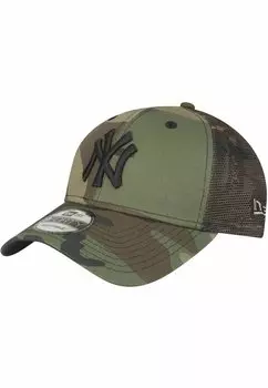 Бейсболка 9FORTY TRUCKER NEW YORK YANKEES New Era, цвет wood camo