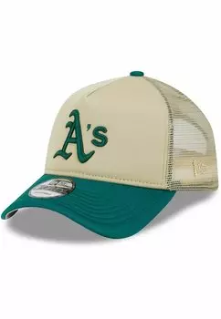 Бейсболка 9FORTY TRUCKER OAKLAND ATHLETICS New Era, цвет beige