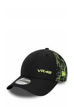 Бейсболка 9FORTY VESPA VR46 GLITCH PRINT New Era, цвет black