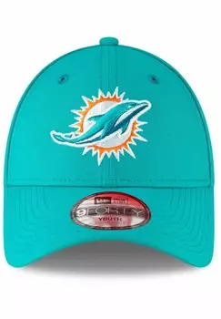 Бейсболка 9FORTY YOUTH LEAGUE MIAMI DOLPHINS New Era, цвет aqua