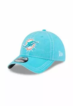 Бейсболка 9TWENTY WASHED MIAMI DOLPHINS New Era, бирюзовый