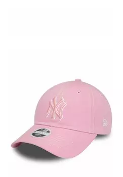 Бейсболка 9TWENTY WASHED YORK YANKEES New Era, цвет pink