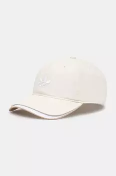 Бейсболка Adicolor adidas Originals, бежевый