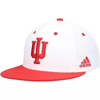 Бейсболка adidas Indiana Hoosiers, белый