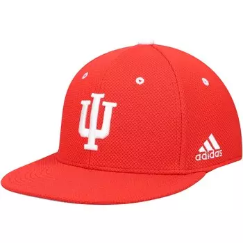 Бейсболка adidas Indiana Hoosiers, малиновый