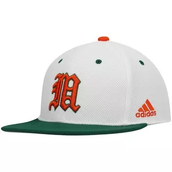 Бейсболка adidas Miami Hurricanes, белый