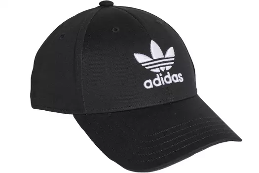 Бейсболка Adidas originals adidas Baseball Class Trefoi, черный