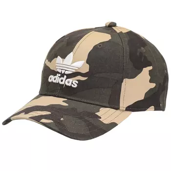 Бейсболка Adidas originals adidas Camo Baseball, зеленый