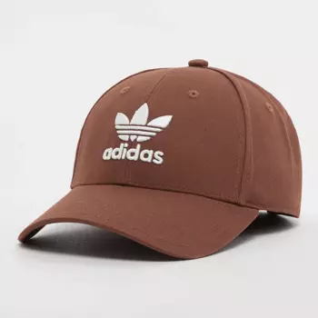 Бейсболка adidas Originals Baseball Classic Trefoil, коричневый