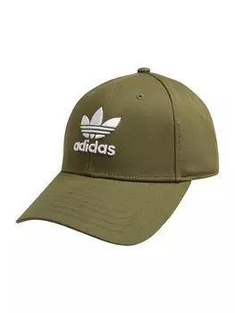 Бейсболка ADIDAS ORIGINALS Cap Trefoil, оливковый