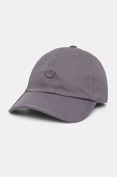 Бейсболка adidas Originals из хлопка, фиолетовый