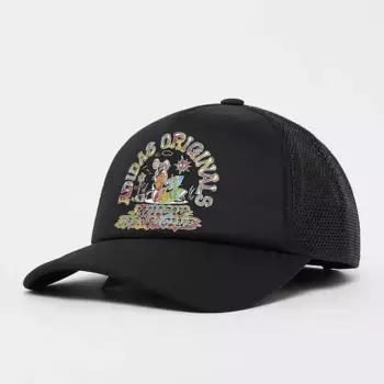 Бейсболка adidas Originals Tie Dye Trucker, черный