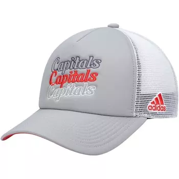 Бейсболка adidas Washington Capitals, серый