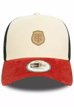 Бейсболка AFRAME KORD STADE TOULOUSAIN RUGBY New Era, бежевый