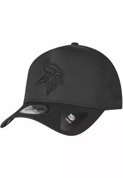 Бейсболка AFRAME NFL MINNESOTA VIKINGS New Era, цвет black