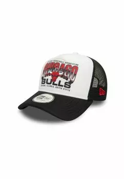 Бейсболка AFRAME PRINTED CHICAGO BULLS New Era, черный