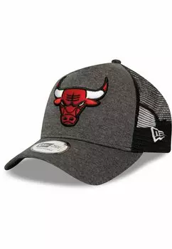 Бейсболка AFRAME SHADOW NBA CHICAGO BULLS New Era, цвет charcoal