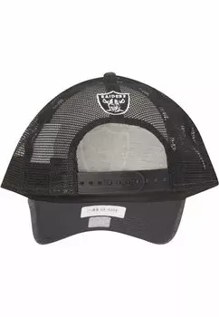 Бейсболка AFRAME SHADOW TRUCKER NFL TEAMS New Era, черный металлик