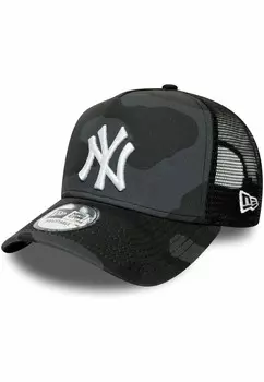 Бейсболка AFRAME TRUCKER NEW YORK YANKEES New Era, темно-серый