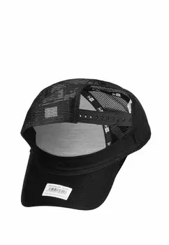 Бейсболка AFRAME TRUCKER RETRO PATCH New Era, черный