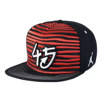 Бейсболка Air Jordan X Sneaker+Cap 'Black Red', черный