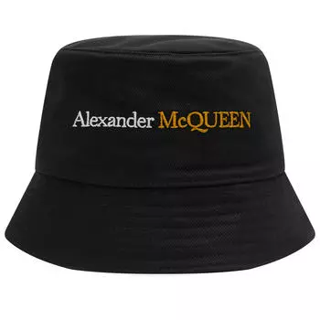 Бейсболка Alexander Mcqueen Classic Hat, цвет Black & Gold