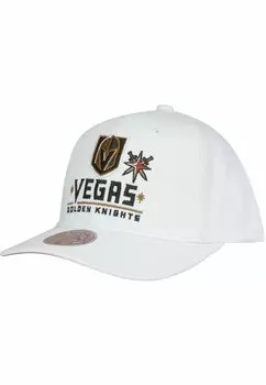 Бейсболка ALL IN PRO VEGAS GOLDEN KNIGHTS Mitchell & Ness, цвет white