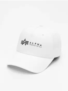 Бейсболка Alpha Industries, белый