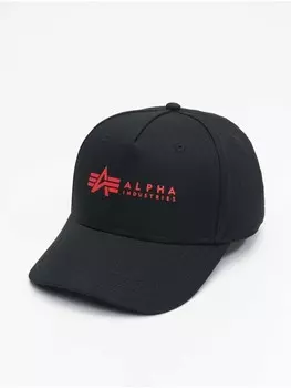 Бейсболка Alpha Industries, черный