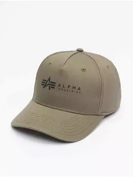 Бейсболка Alpha Industries, цвет dark green