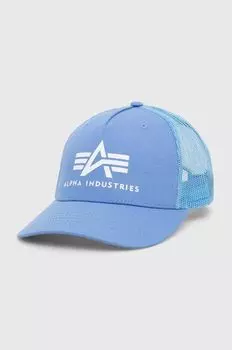 Бейсболка Alpha Industries, синий