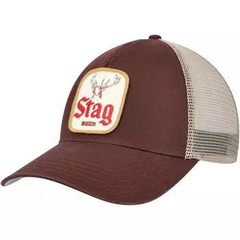 Бейсболка American Needle Iconic Brands, коричневый