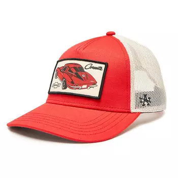 Бейсболка American Needle ValinCorvette, красный