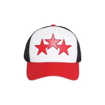 Бейсболка Amiri 3 Star Trucker Hat, красный