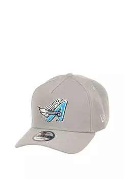 Бейсболка ANAHEIM ANGELS MLB 50TH ANNIVERSARY SIDEPATCH COOPERSTOWN SKY 9FORTY A-FRAME SNAPBACK New Era, цвет grau