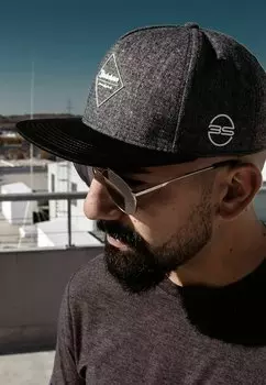 Бейсболка ANCIENT GODS Blackskies, цвет anubis