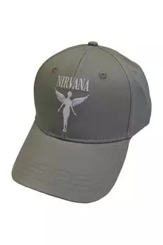 Бейсболка Angelic Mono Nirvana, зеленый