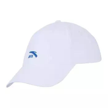 Бейсболка Anta Twill из хлопчатобумажной ткани, унисекс, белые