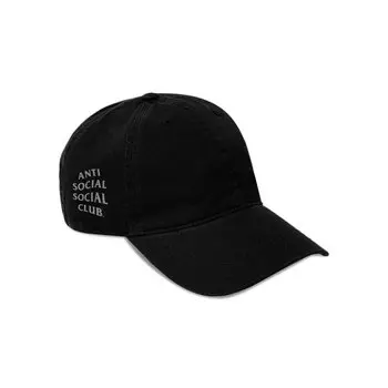 Бейсболка Anti Social Social Club Mind Games Cap, черный