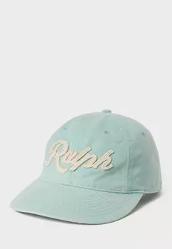 Бейсболка APPLIQUD TWILL BALL CAP UNISEX Polo Ralph Lauren, светло-серый