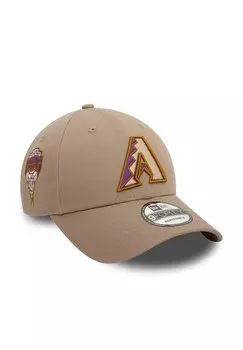 Бейсболка ARIZONA DIAMONDBACKS MLB 1998 INAUGURAL SEASON SIDEPATCH New Era, цвет braun