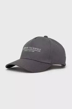 Бейсболка Armani Exchange, серый