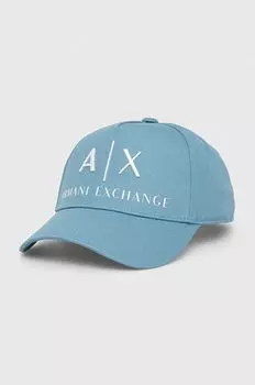 Бейсболка Armani Exchange, синий