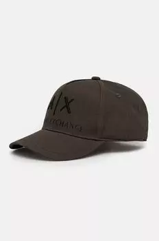 Бейсболка Armani Exchange, зеленый