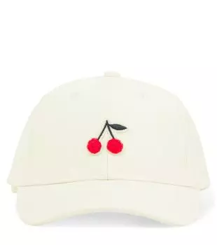 Бейсболка Arnold из хлопка с вышивкой Bonpoint, Ivoire