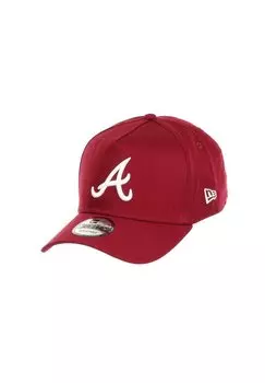 Бейсболка ATLANTA BRAVES MLB ESSENTIAL CARDINAL 9FORTY A-FRAME SNAPBACK C New Era, цвет rot